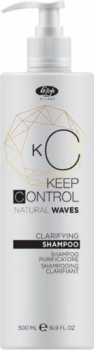 Lisap Keep Control Clarifying Shampoo - Tiefenreinigungsshampoo für die Haarwellung - 500 ml