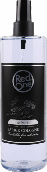 RedOne Barber Cologne Spray - Silver - Aftershave, Rasierwasser - 400 ml