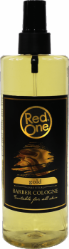 RedOne Barber Cologne Spray - Gold - Aftershave, Rasierwasser - 400 ml