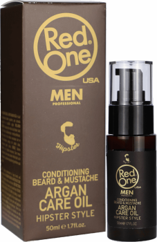 RedOne Conditioning Beard & Mustache Argan Care Oil - Bartöl - 50 ml