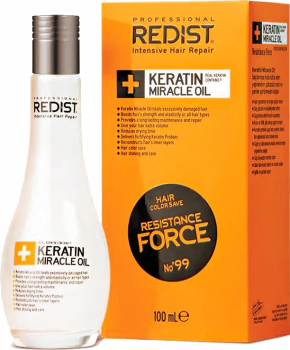Redist Keratin Miracle Oil - Hair Care Resistance Force - Intensive Hair Repair - 100 ml