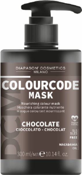 DCM Colourcode Mask Schokolade - Farbhaarkur - 300 ml