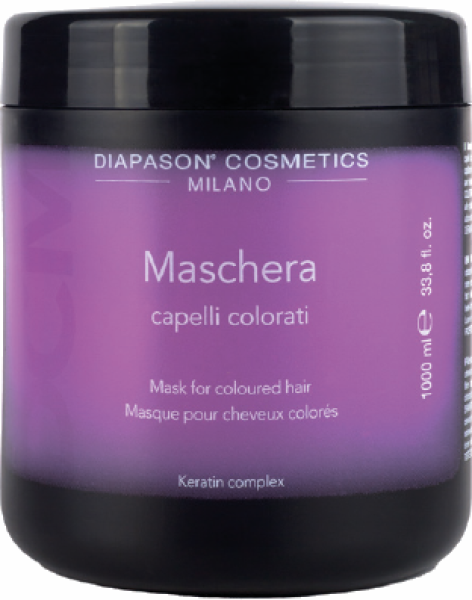DCM Maschera capelli colorati - Maske / Haarkur für coloriertes Haar - 1000 ml