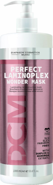 DCM Perfect Laminoplex Wonder Mask - Laminierende Wiederaufbau-Maske mit Diaplex-Moringa-Extrakt - 1000 ml