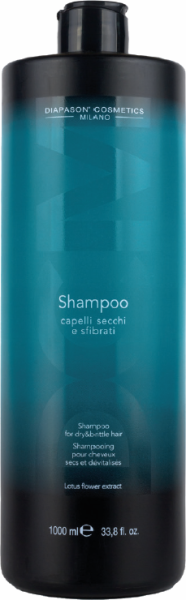 DCM Shampoo capelli secchi e sfibrati - Shampoo für trockenes und sprödes Haar - 1000 ml