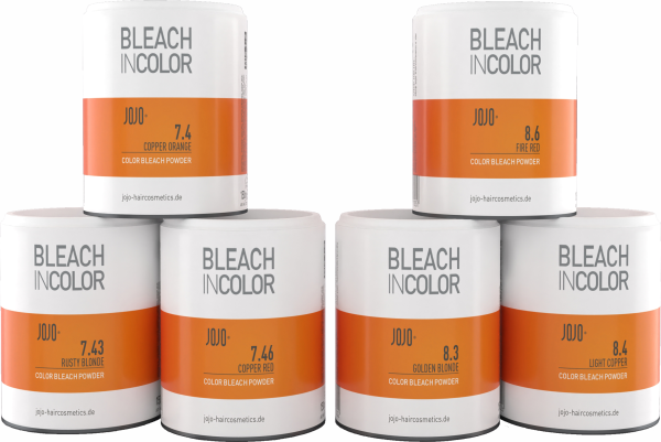 Jojo BleachInColor Färbendes Blondierpulver - Strähnen-Haarfarbe - 150 g