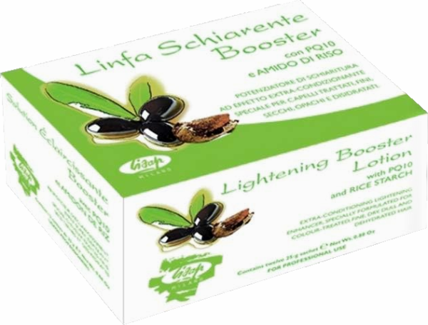 Lisap Linfa Schiarente Booster - Aufhellender Pflanzenkomplex - Box- 12x 25 g