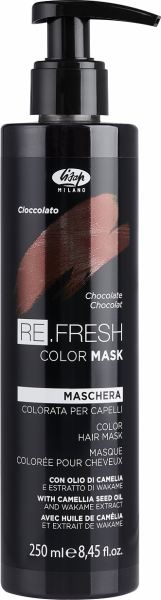 Lisap Re.Fresh Color Mask Schokolade - Farbhaarkur - 250 ml