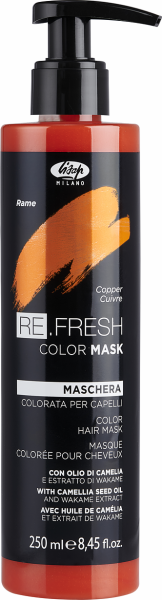 Lisap Re.Fresh Color Mask Kupfer - Farbhaarkur - 250 ml