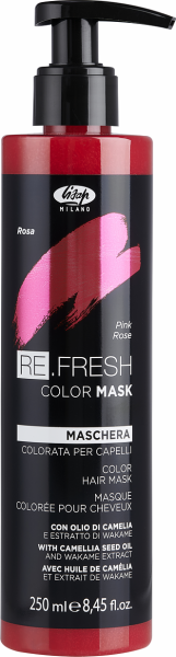Lisap Re.Fresh Color Mask Pink - Farbhaarkur - 250 ml