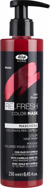 Lisap Re.Fresh Color Mask Rot - Farbhaarkur - 250 ml