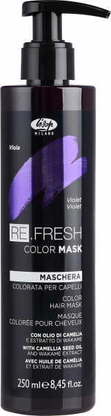 Lisap Re.Fresh Color Mask Violett - Farbhaarkur - 250 ml