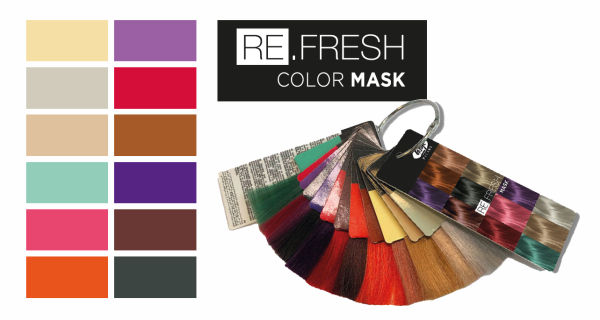 Lisap Re.Fresh Color Mask - Farbhaarkur - Nuancen