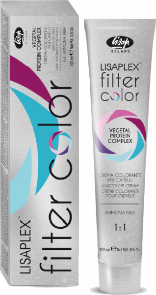 Lisap Lisaplex Filter Color - Haarfarbe mit Metallic-Effekt ohne Ammoniak - 100 ml