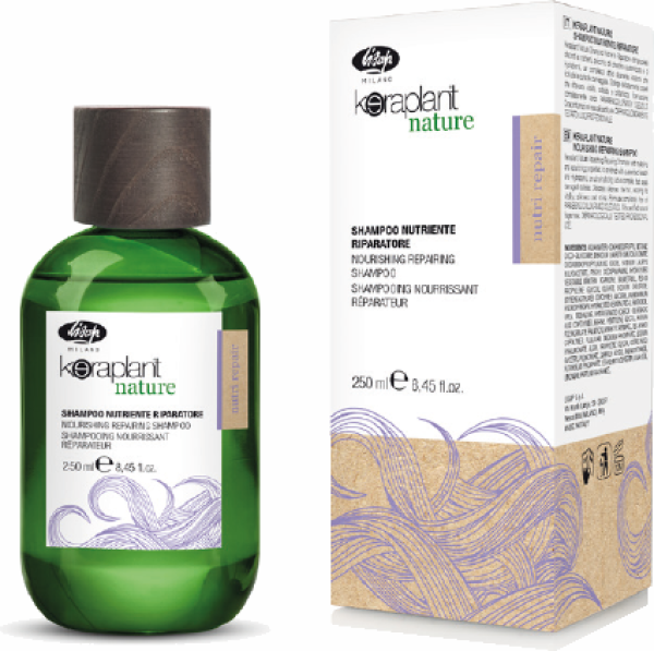 Lisap Keraplant Nature Nutri Repair Shampoo - Regenerating Shampoo - 250 ml