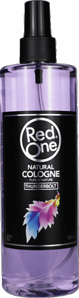 RedOne Natural Cologne - Thunderbolt - Aftershave, Rasierwasser - 400 ml