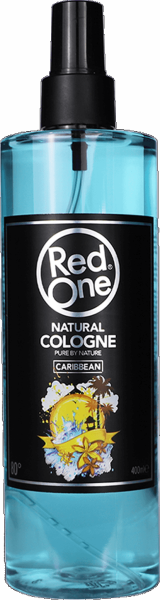 RedOne Natural Cologne - Caribbean - Aftershave, Rasierwasser - 400 ml