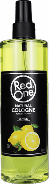 RedOne Natural Cologne - Lemon - Aftershave, Rasierwasser - 400 ml