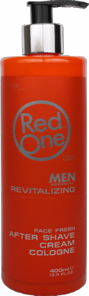RedOne Face Fresh After Shave Cream Cologne - Revitalizing - Aftershave - 400 ml