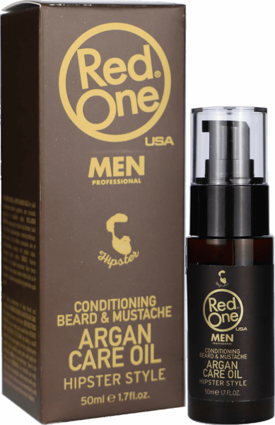 RedOne Conditioning Beard & Mustache Argan Care Oil - 50 ml