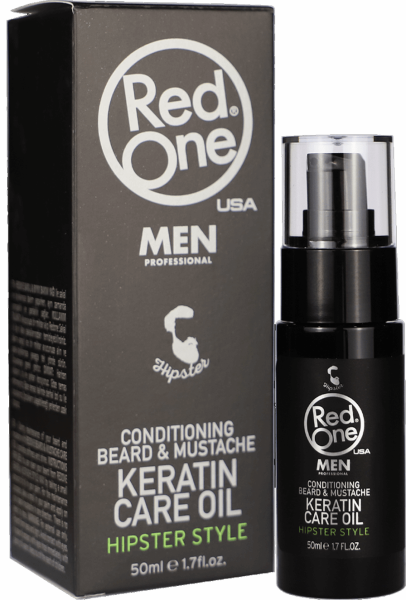 RedOne Conditioning Beard & Mustache Keratin Care Oil - 50 ml