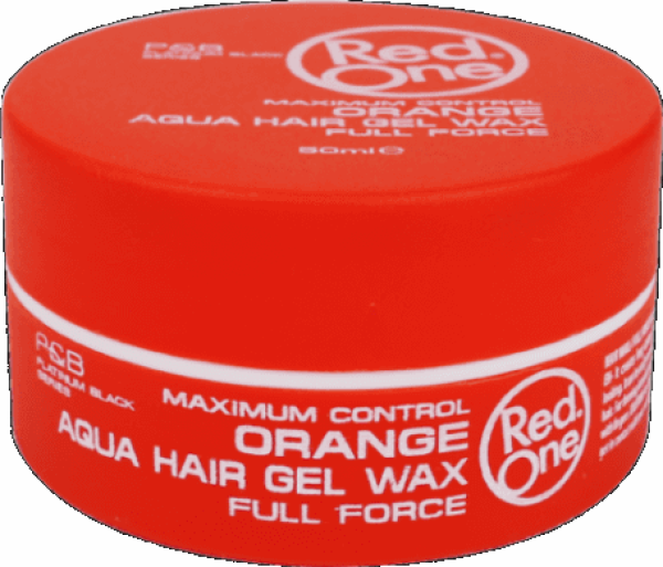 RedOne Orange Aqua Hair Gel Wax - Full Force - Haarwachs, Gelwachs - 50 ml