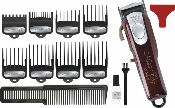 Wahl 5-Star Cordless Magic Clip - Kabellose Haarschneidemaschine mit Zubehör