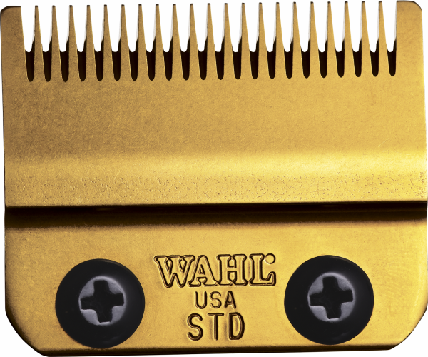 Wahl Stagger Tooth Blade Gold Schneidsatz aus Hartstahl für Cordless Magic Clip Gold - 0,5 mm - 1,2 mm
