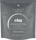 Lisap Light Scale Clay - Graues Freihand-Blondierpulver - 400 g